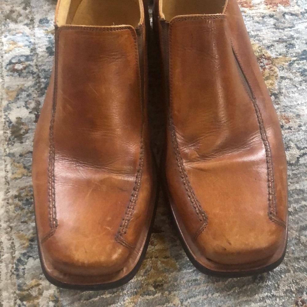Mens 12D Sandro shows.  Made in Brazil.  Leather